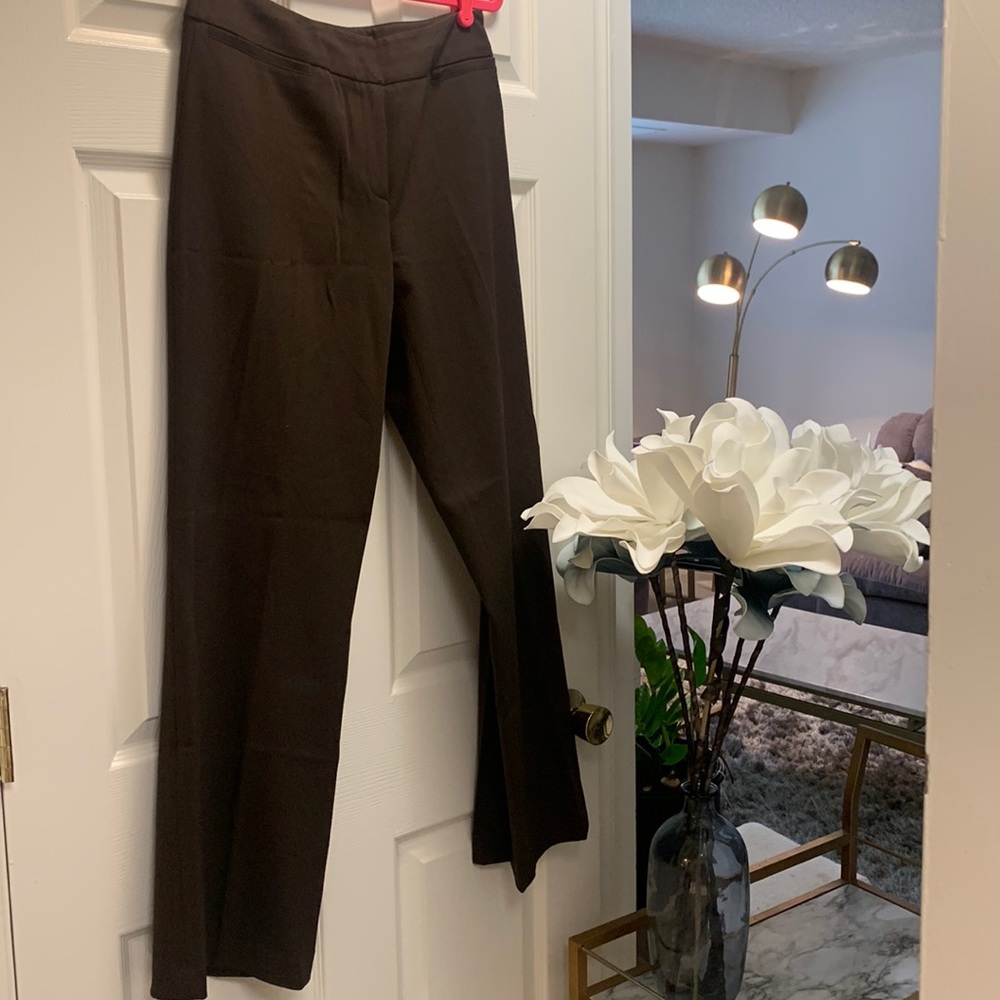 Rafaella Chocolate Brown Trousers